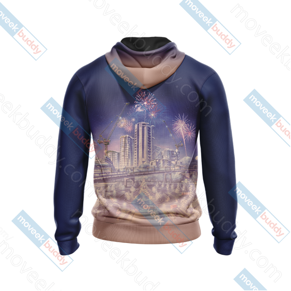 Cities: Skylines Unisex 3D T-shirt