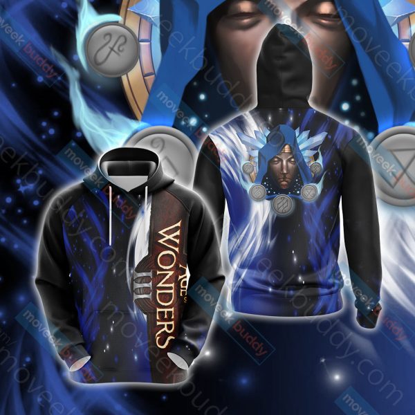 Age of Wonders - Sorcerer Unisex 3D T-shirt Hoodie S