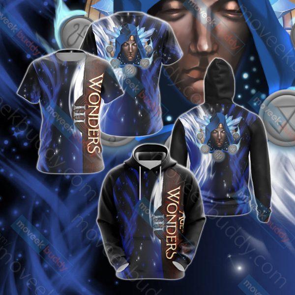 Age of Wonders - Sorcerer Unisex 3D T-shirt