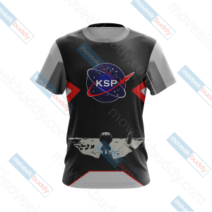 Kerbal Space Program Unisex 3D T-shirt   