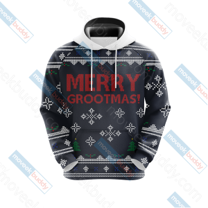Guardian Of The Galaxy - Groot Merry Grootmas Christmas Unisex 3D T-shirt   