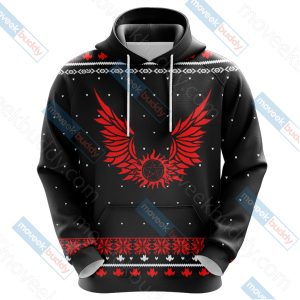 Supernatural Christmas Style Unisex 3D T-shirt   