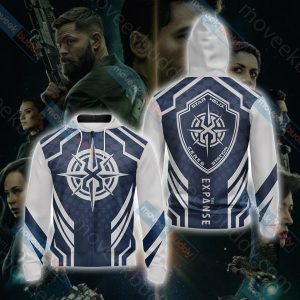 The Expanse (TV series) - Star Helix Unisex 3D T-shirt Zip Hoodie XS 