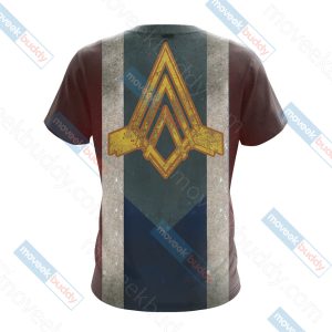 Battlestar Galactica New Version Unisex 3D T-shirt   