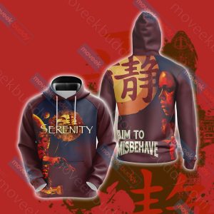 Serenity (film) Unisex 3D T-shirt Hoodie S 