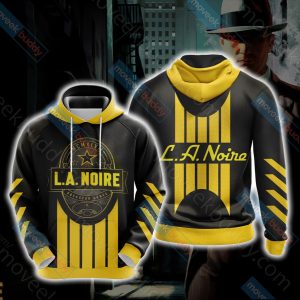 L.A. Noire Unisex 3D T-shirt Hoodie S 
