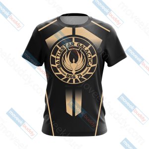 Battlestar Galactica New Look Unisex 3D T-shirt   