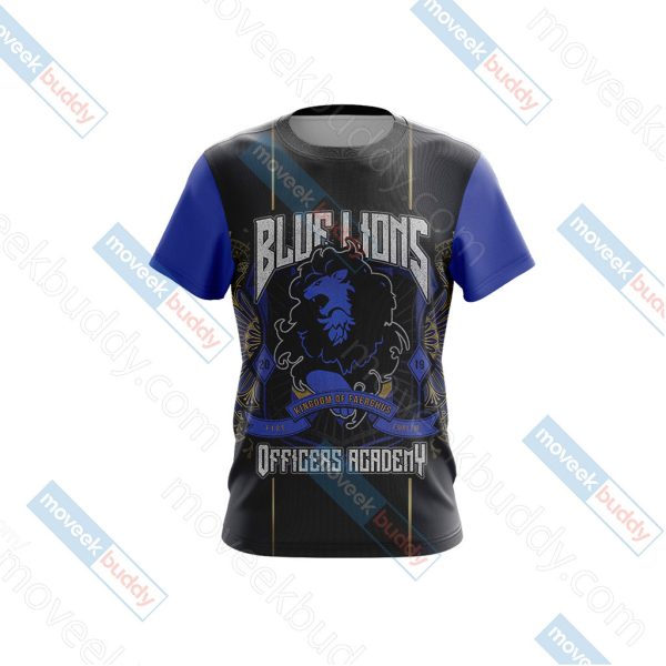 Fire Emblem Three Houses The Blue Lions Unisex 3D T-shirt