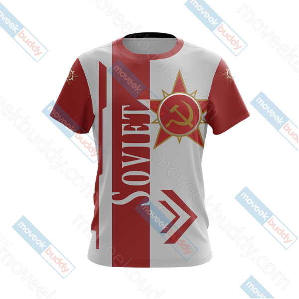 Command & Conquer - Soviet Unisex 3D T-shirt