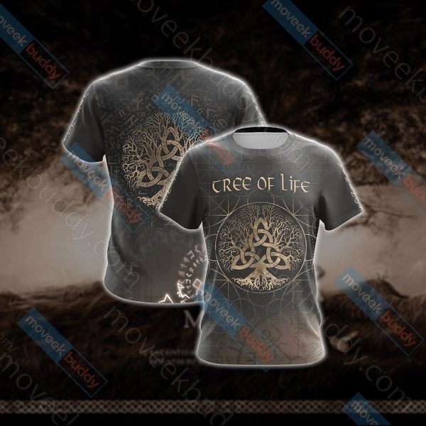 Vikings - Tree of life Unisex 3D T-shirt