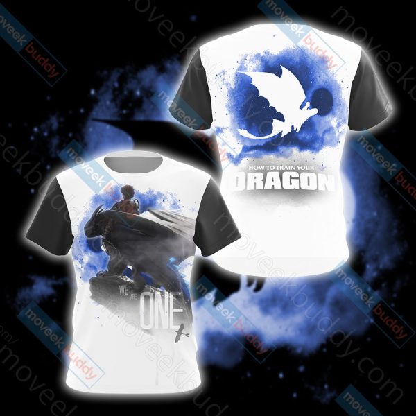 How To Train Your Dragon Unisex 3D T-shirt