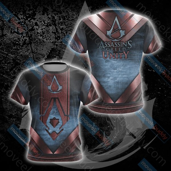 Assassin's Creed Unity Symbol New Collection Unisex 3D T-shirt S