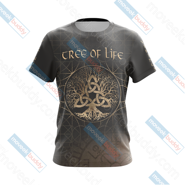 Vikings - Tree of life Unisex 3D T-shirt