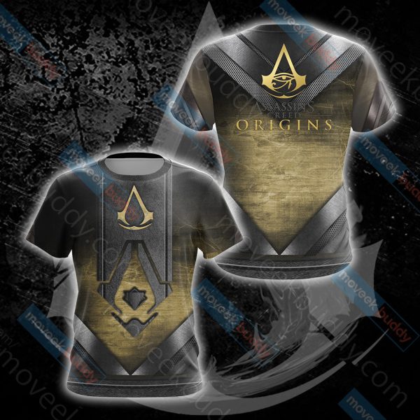 Assassin's Creed Origins Symbol New Collection Unisex 3D T-shirt S