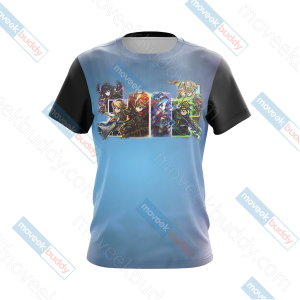 Brave Frontier Unisex 3D T-shirt   