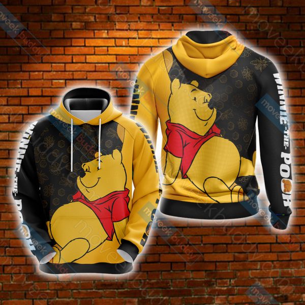 Winnie The Pooh - Pooh Unisex 3D Hoodie S