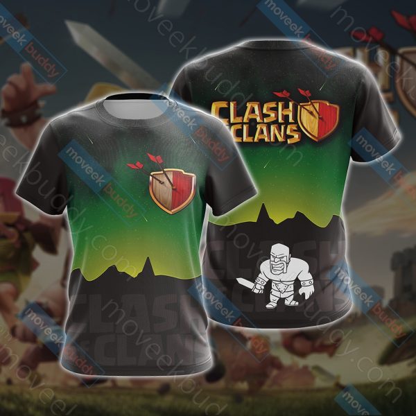 Clash of Clans Unisex 3D T-shirt