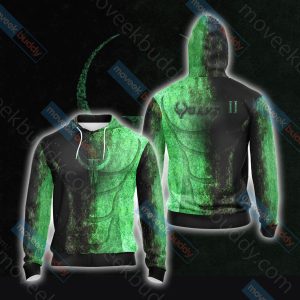 Quake II Unisex 3D T-shirt Zip Hoodie XS 