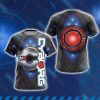 Cyborg Unisex 3D T-shirt