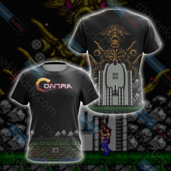 Contra (video game)  Unisex 3D T-shirt