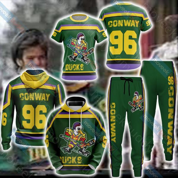 The Mighty Ducks Conway 96 Unisex 3D T-shirt