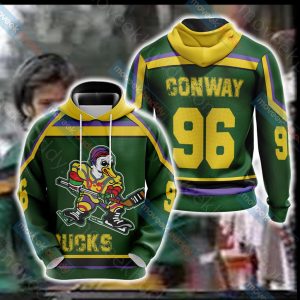 The Mighty Ducks Conway 96 Unisex 3D T-shirt Hoodie S 