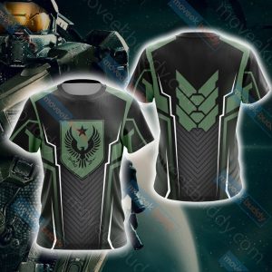 Spartan Master Chief Unisex 3D T-shirt