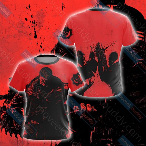 Gears of War New Unisex 3D T-shirt