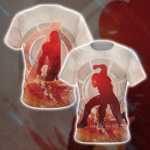 Iron man Unisex 3D T-shirt