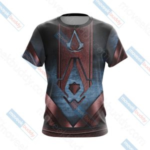 Assassin's Creed Unity Symbol New Collection Unisex 3D T-shirt   