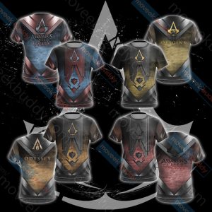 Assassin's Creed Origins Symbol New Collection Unisex 3D T-shirt   