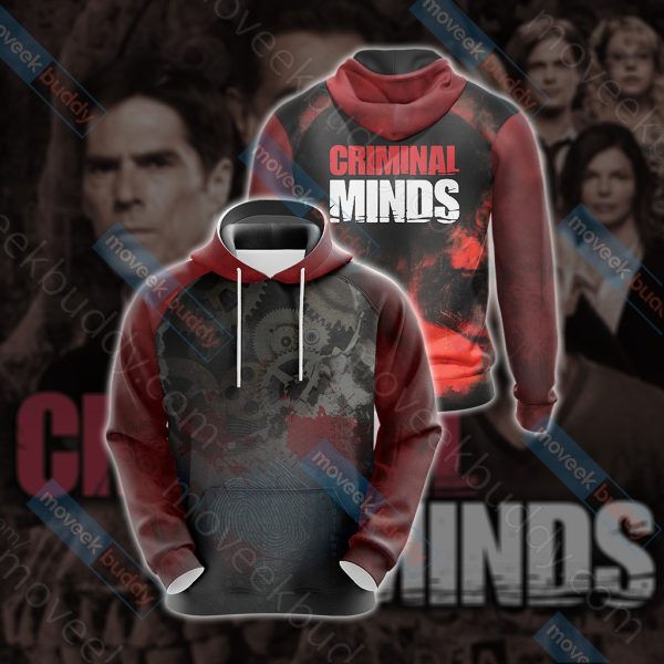 Criminal Minds Unisex 3D T-shirt Hoodie S