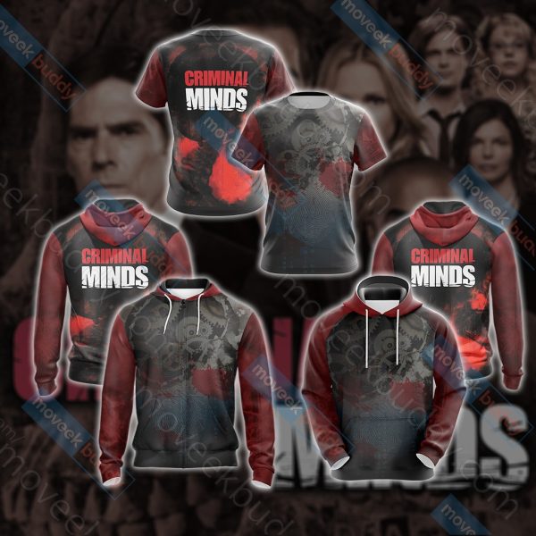 Criminal Minds Unisex 3D T-shirt