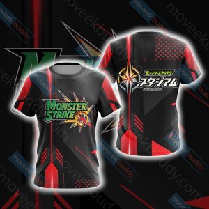 Monster Strike Unisex 3D T-shirt