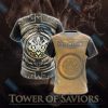 Tower of Saviors Unisex 3D T-shirt