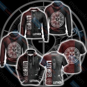 Luther (TV series) Unisex 3D T-shirt   