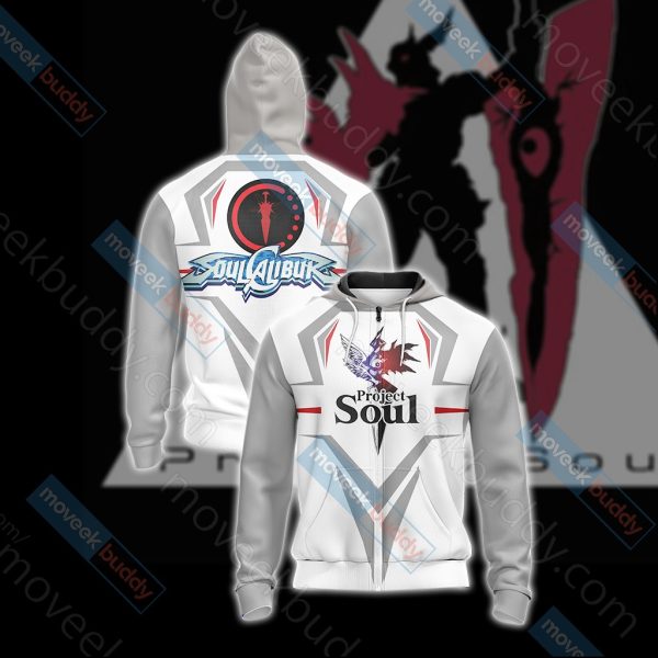 Soul Calibur Unisex 3D T-shirt Zip Hoodie XS