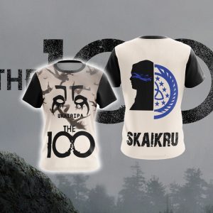 The 100 - Skairi Unisex 3D T-shirt S  