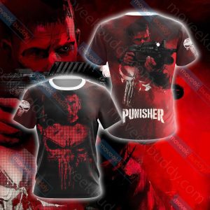 The Punisher New Look Unisex 3D T-shirt