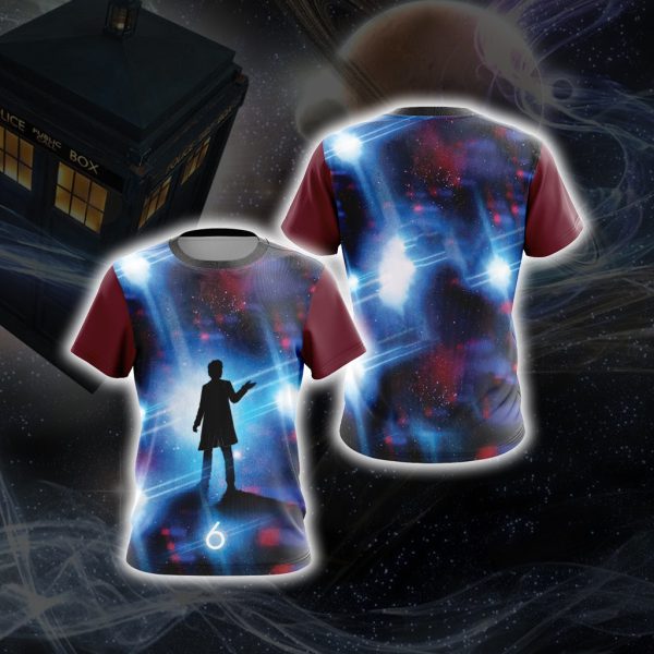 Doctor Who - Sixth Doctor Unisex 3D T-shirt S