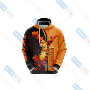 Winnie The Pooh - Tigger Unisex 3D Hoodie   