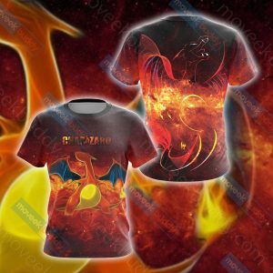 Pokemon - Charizard Unisex 3D T-shirt