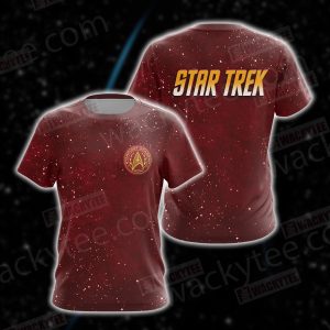 Star Trek - Starfleet Academy Command New Unisex 3D T-shirt S