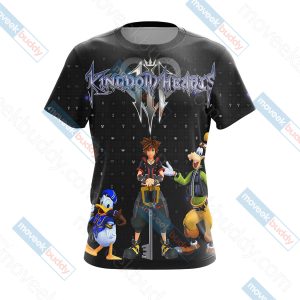 Kingdom Hearts III New Unisex 3D T-shirt   