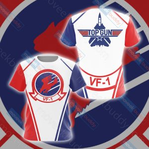 Top Gun VF-1 Unisex 3D T-shirt
