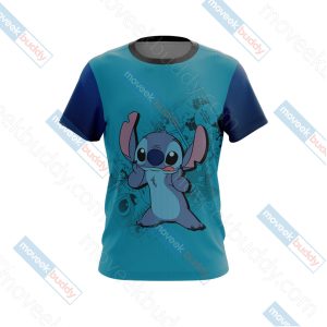 Ohana Means Family Stitch Unisex 3D T-shirt   