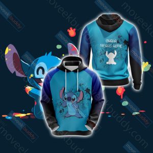 Ohana Means Family Stitch Unisex 3D T-shirt Hoodie S 