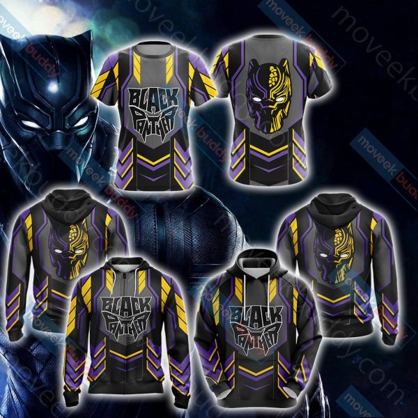 Black Panther New Look Unisex 3D T-shirt