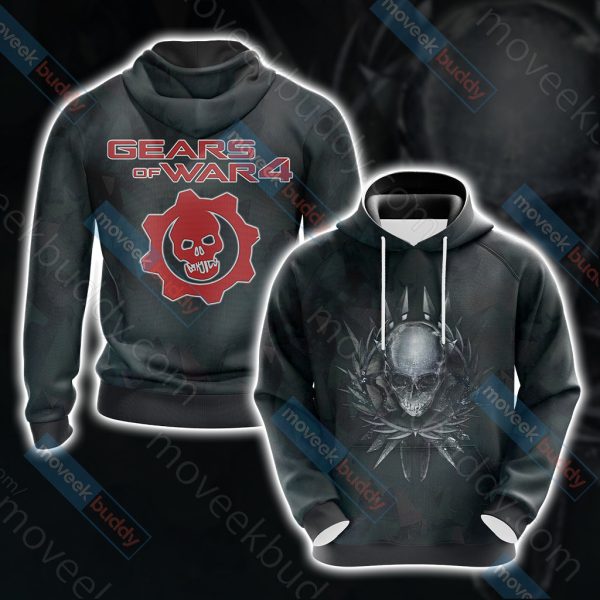 Gears Of War 4 Unisex 3D T-shirt Hoodie S