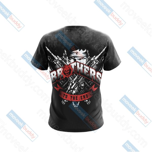 Gears Of War - Brother To The End Unisex 3D T-shirt